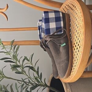 Keep Canvas/Woven Tartan Trainer Shoes